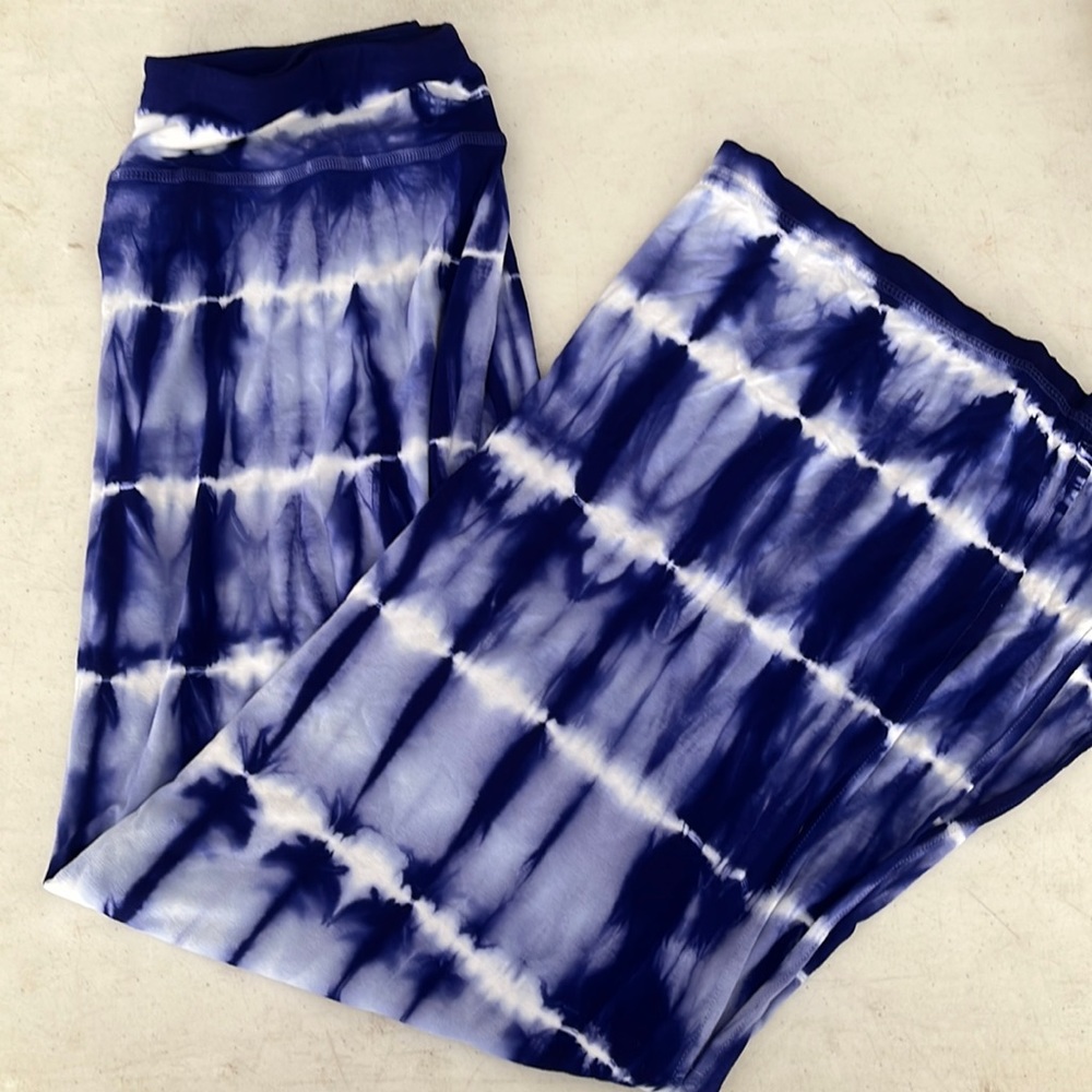 Tie Dye Blue Skirt